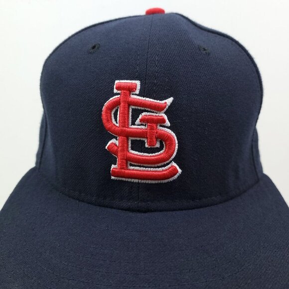 St. Louis Cardinals Fitted Hat New Era 59Fifty On-Field MLB Baseball 6 7/8 - Picture 4 of 11